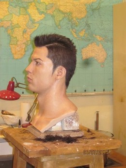 Busto de Cristiano Ronaldo