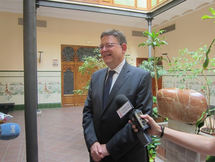 El presidente de la Generalitat, Ximo Puig