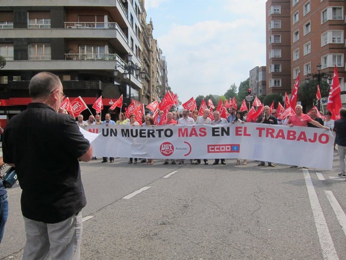 Concentracción contra la siniestralidad. 