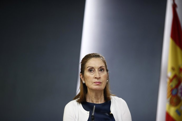 Ana Pastor tras el Consejo de Ministros