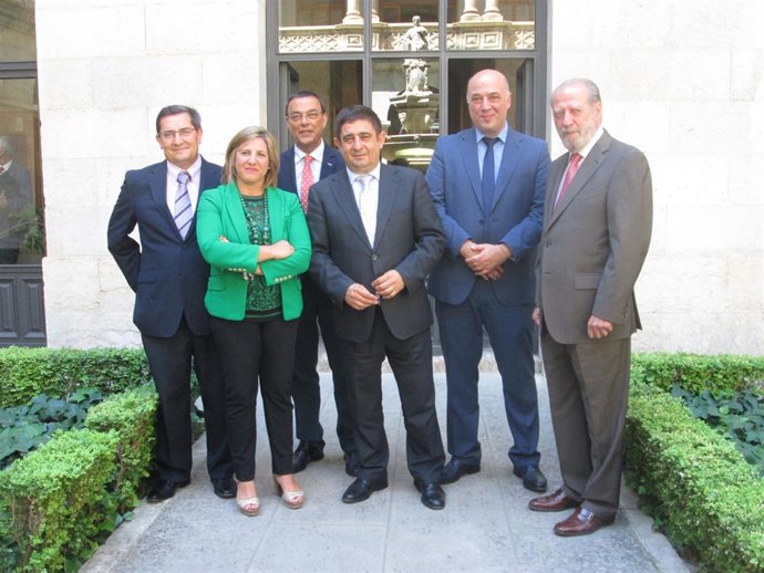 Reunión de los presidentes de las diputaciones andaluzas socialistas