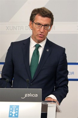Alberto Núñez Feijóo comparecerá en rolda de prensa para dar conta dos asuntos t