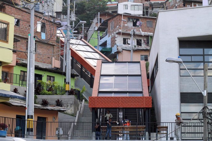 La conflictiva Comuna 13 de Medellín