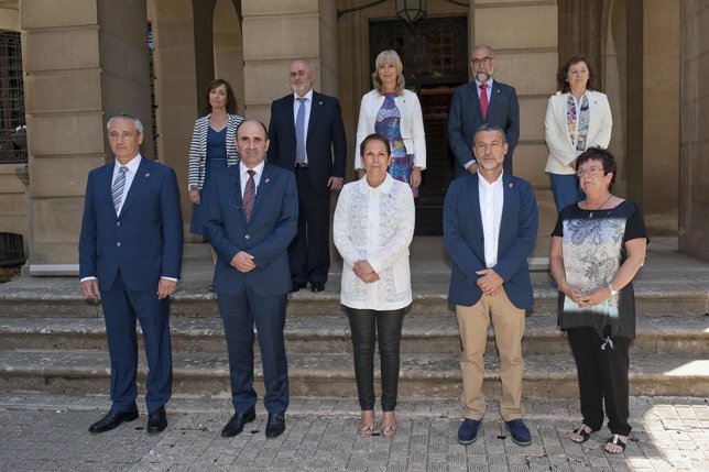Nuevo Gobierno de Navarra liderado por Uxue Barkos.