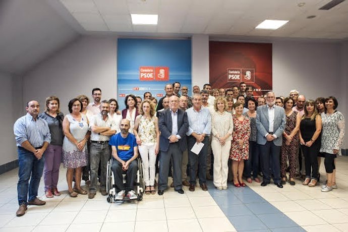 Reunión consejeros y alcaldes PSOE