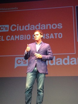 El líder de Ciudadanos, Albert Rivera