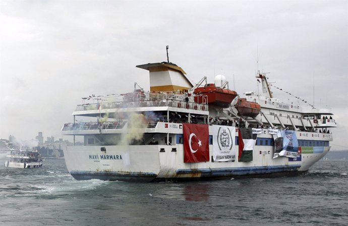 Mavi Marmara', Barco Turco Integrado En La 'Flotilla De La Libertad' 