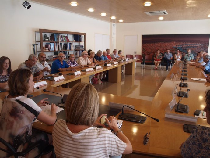 Imagen de la reunión del Consejo Municipal de Mayores