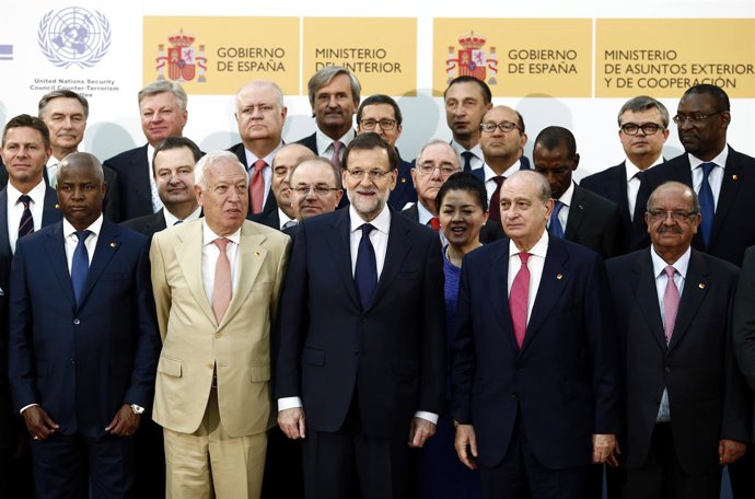 Rajoy en la foto de familia del Comité contra el Terrorismo de la ONU