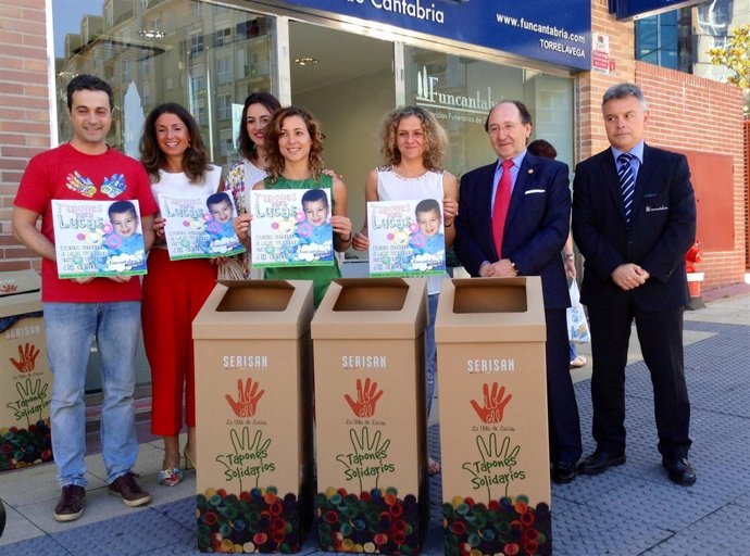 Recogida de tapones solidarios 
