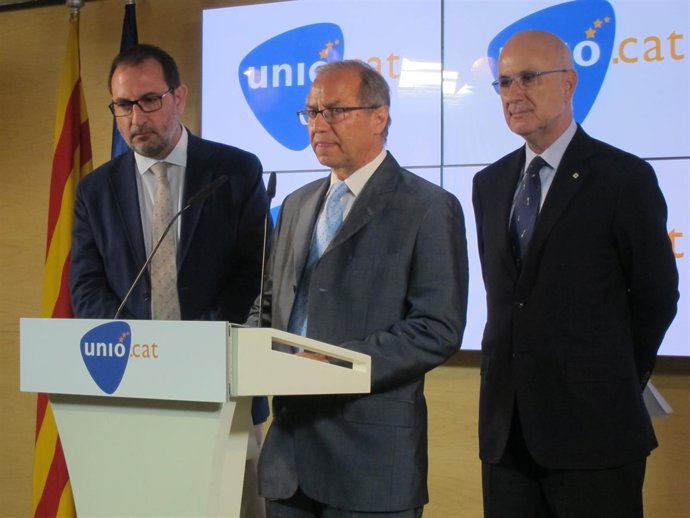 Ramon Espadaler, Josep Antoni Duran y Martín Rodríguez Sol
