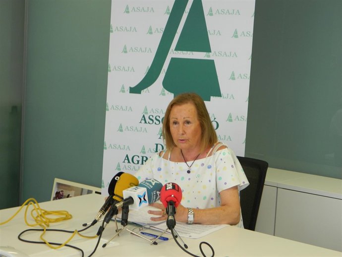 Presidenta de Asaja, Rosa Pruna