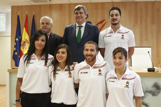 Presentación del equipo de karate que irá al Iberoamericano