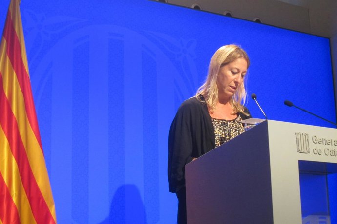 La portavoz de la Generalitat, Neus Munté