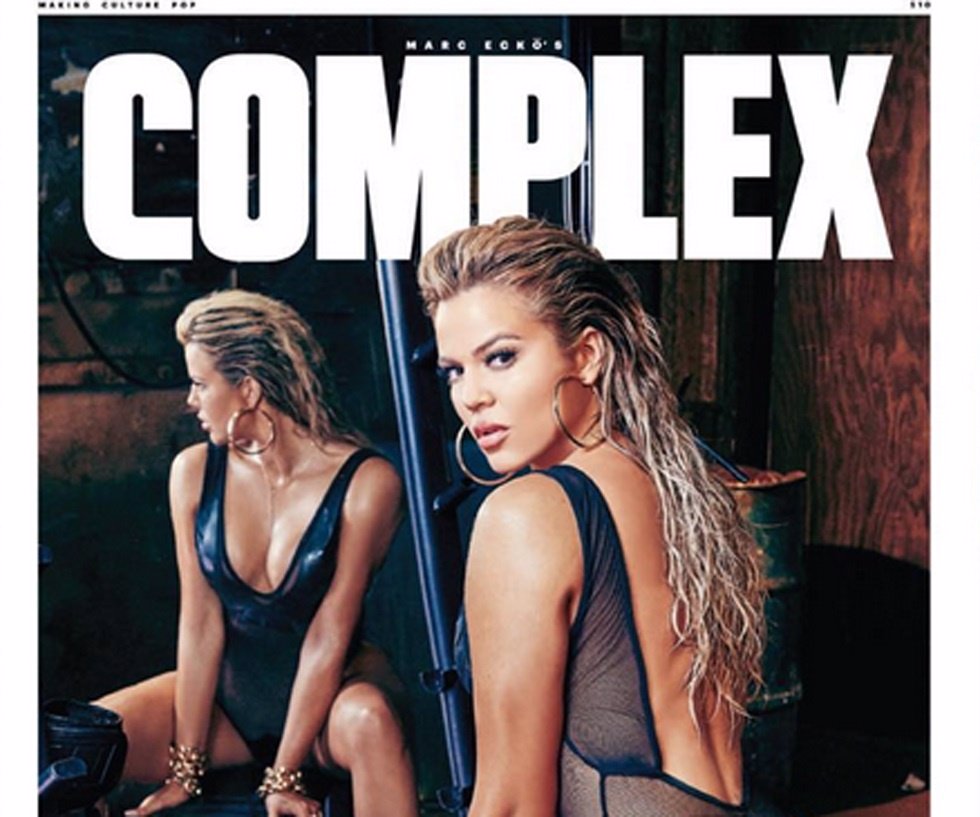 Khloé para la revista 'Complex'