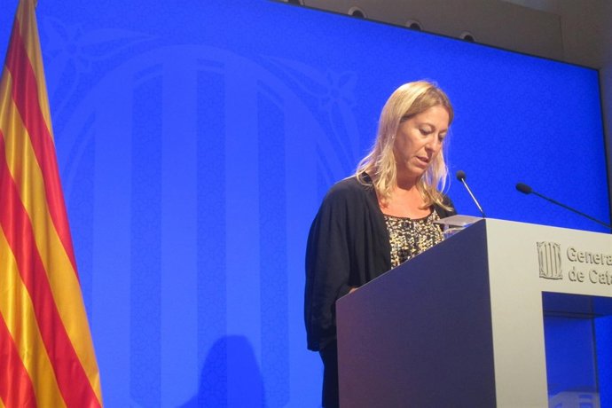 La portavoz de la Generalitat, Neus Munté