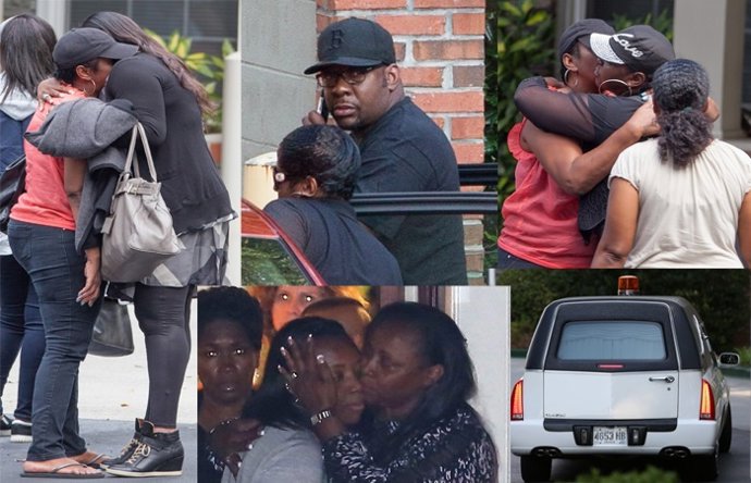 ENTIERRO BOBBI KRISTINA