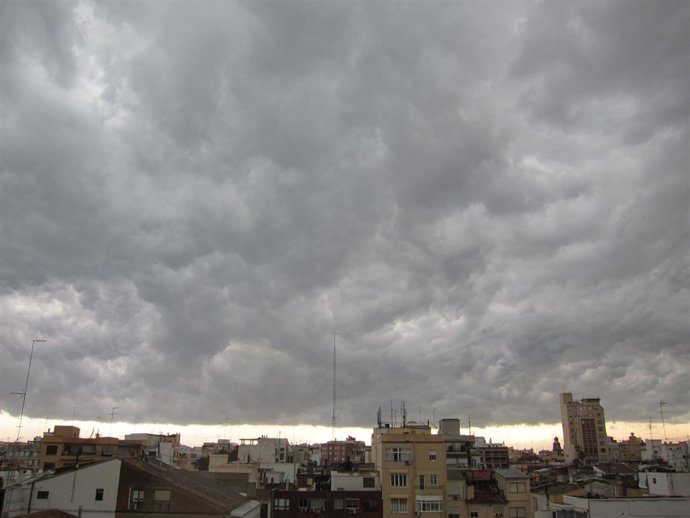 Tormenta en Valencia