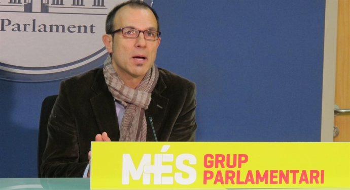 El portavoz de MÉS, Biel Barceló