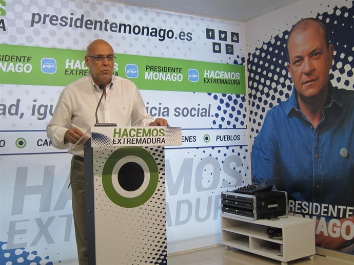 Coordinador de Políticas Agrarias del PP extremeño, José Antonio Echávarri