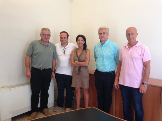 El PI con Inmaculada de Benito