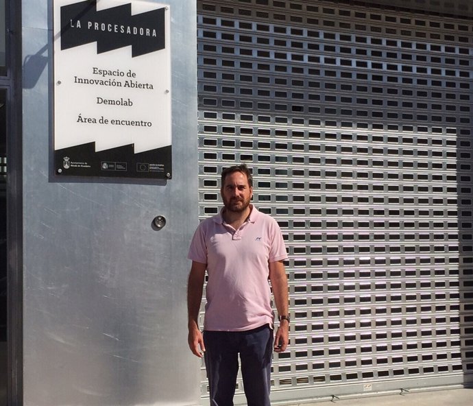 José Manuel Villanueva, concejal del PP de Alcalá de Guadaíra en la Procesadora.