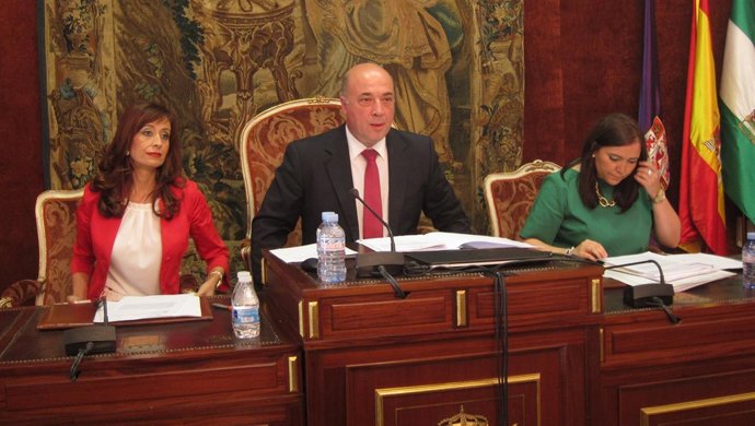Antonio Ruiz preside el Pleno de la Diputación