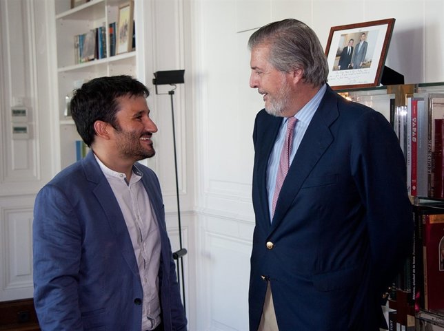 Marzà junto a Méndez en el Ministerio