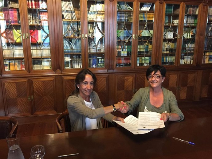 Marisol Garmendia e Izaskun Gómez