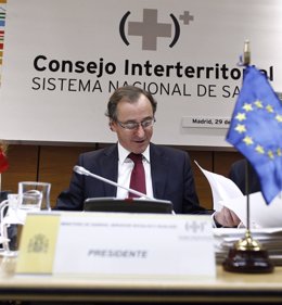 Alfonso Alonso en el Consejo Interterritorial del Sistema Nacional de Salud