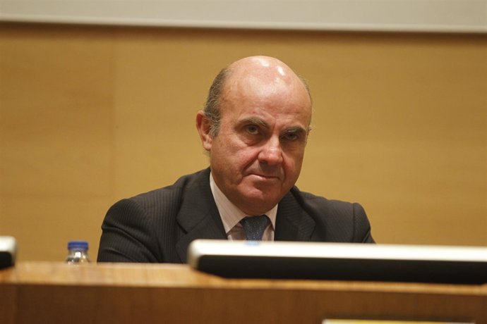 El ministro Luis de Guindos
