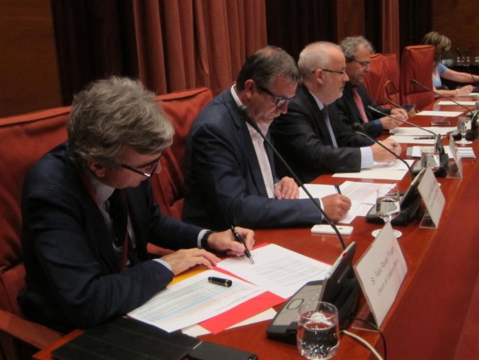 Fèlix Riera; Eugeni Sallent, y Brauli Duart.