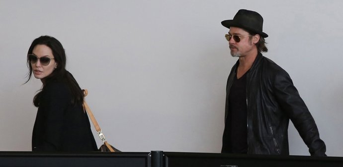 Angelina Jolie y Brad Pitt