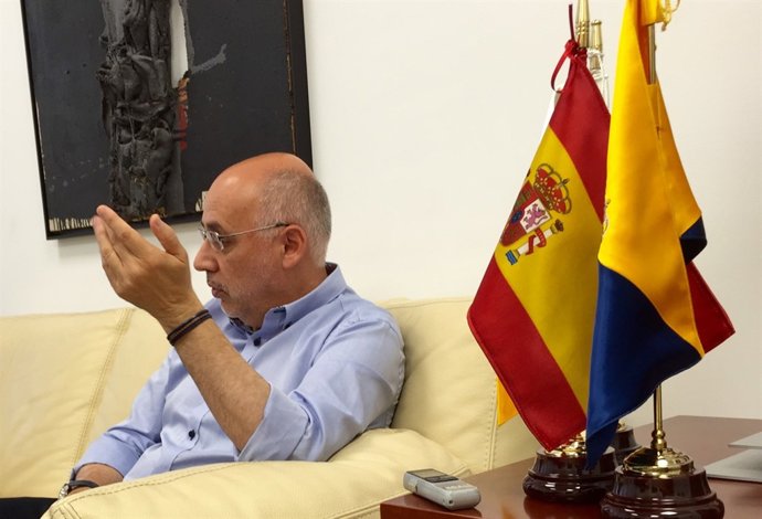 El presidente del Cabildo de Gran Canaria, Antonio Morales