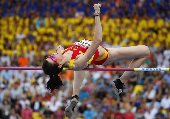 Ruth Beitia, bronce en salto de altura 