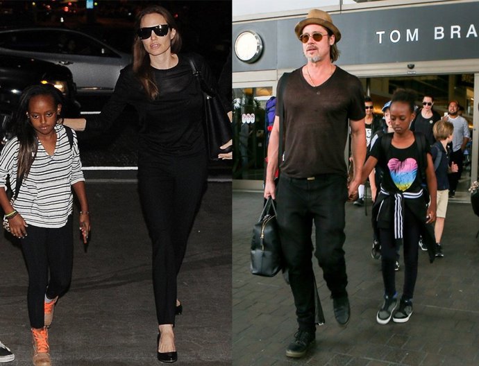 Zahara, hija de Angelina y Brad