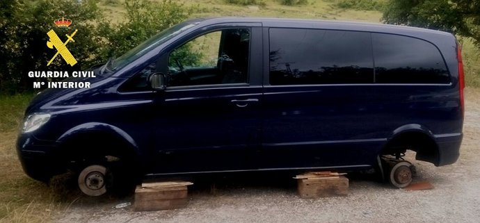 Furgoneta supuestamente robada