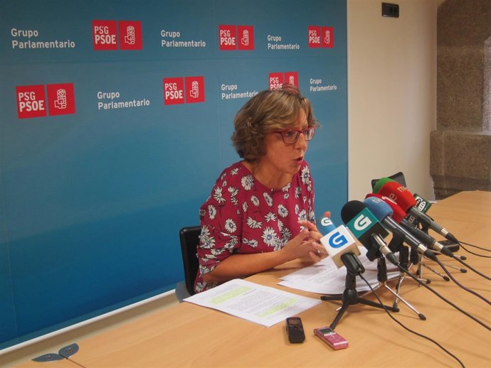 Carmen Gallego, portavoz del PSdeG de políticia social