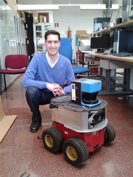 Robot sistema voz uma investigadores