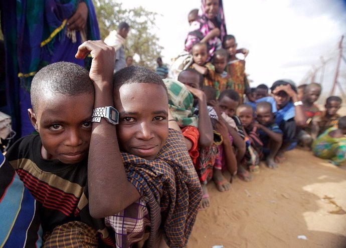 Refugiados somalíes en Dadaab