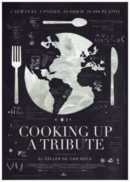 Póster documental 'Cooking up a tribute' de los hermanos Roca