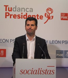 El secretario general del PSCL, Luis Tudanca