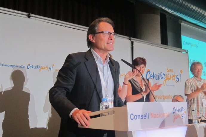 El presidente de la Generalitat, Artur Mas