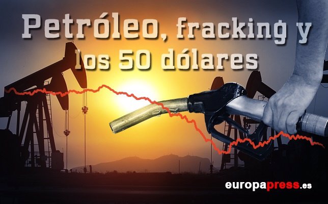 Petróleo fracking y los 50 dólares