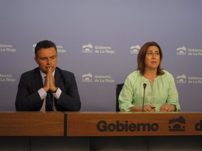 Martínez Arregui y Escobar, en la rueda de prensa sobre el Consejo de Gobierno