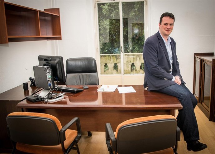 David González, concejal de Ciudadanos (C's) en Santander 