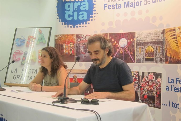 Presentación de las fiestas de Gràcia