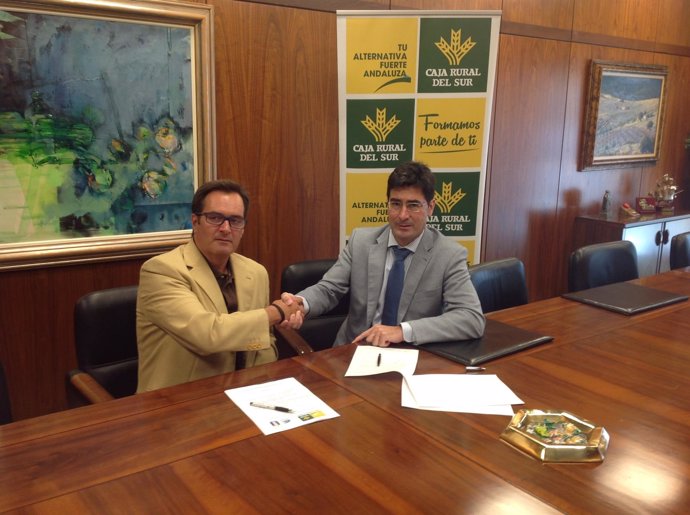 Acuerdo entre la Caja Rural del Sur y el Recreativo de Huelva. 