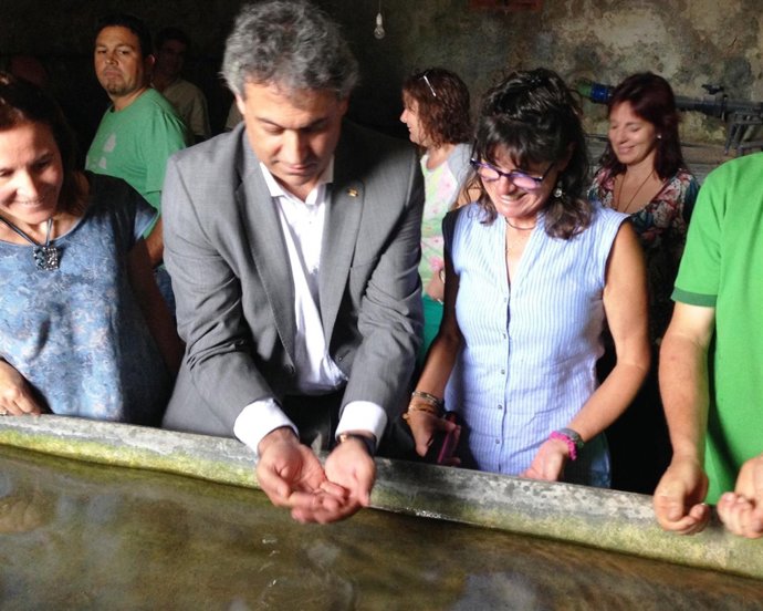 El conseller de Agricultura, Jaume Ciuraneta