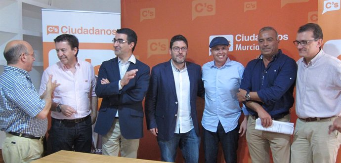 Miembros de Ciudadanos, entre ellos Miguel Sánchez, Juanjo Molina o Mario Gómez
